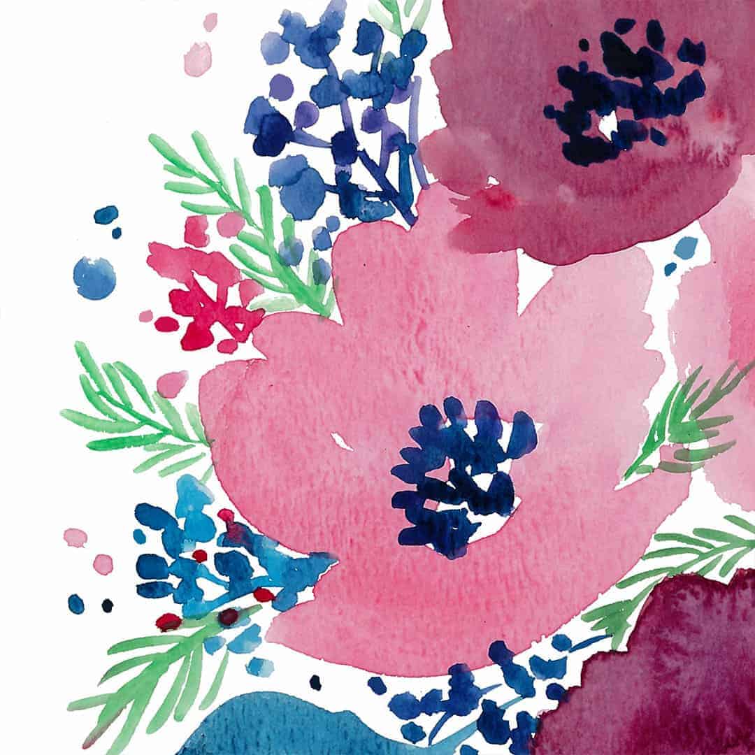 Maroon Blooms - Image 2