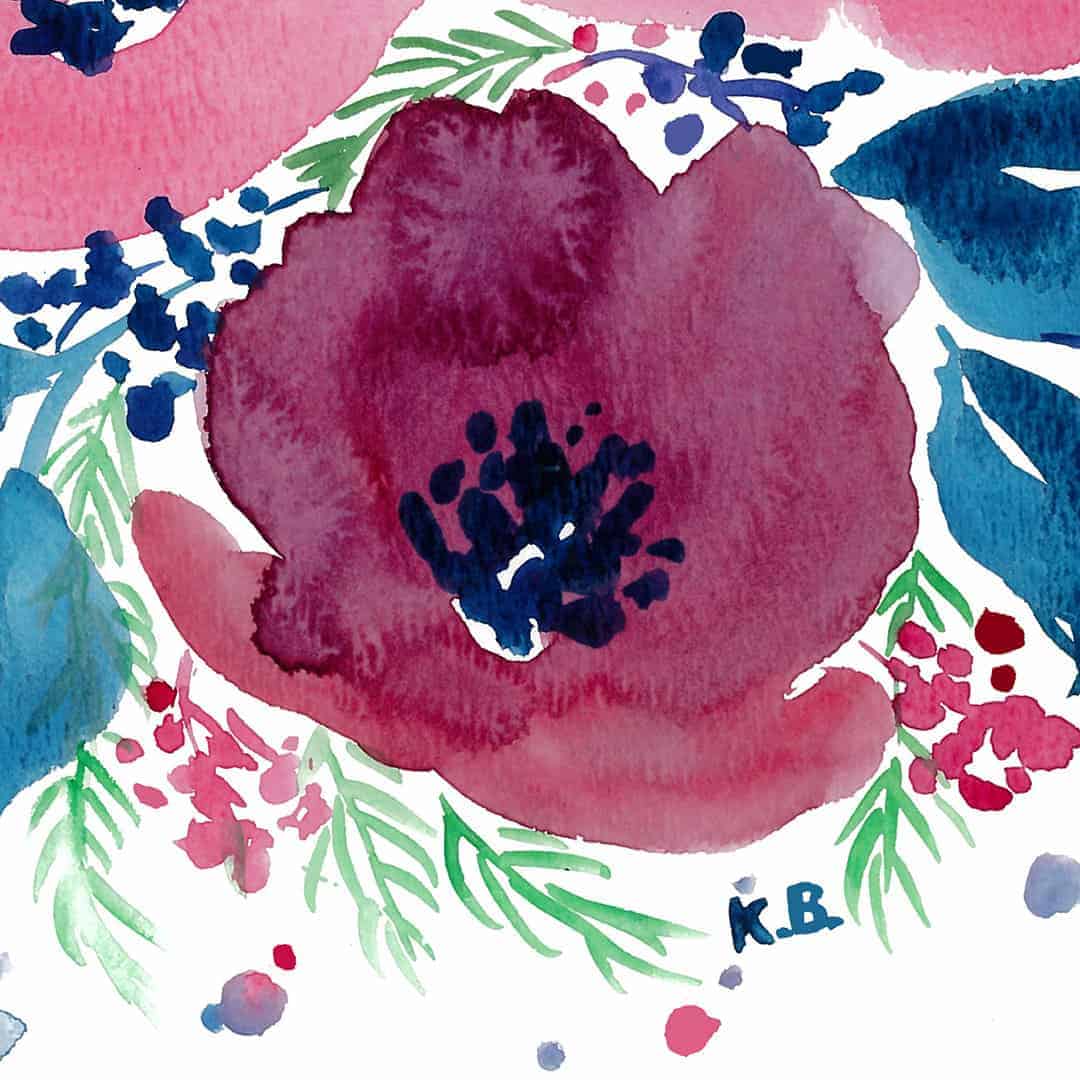 Maroon Blooms - Image 3