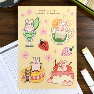 Food is Life Sticker Sheet
