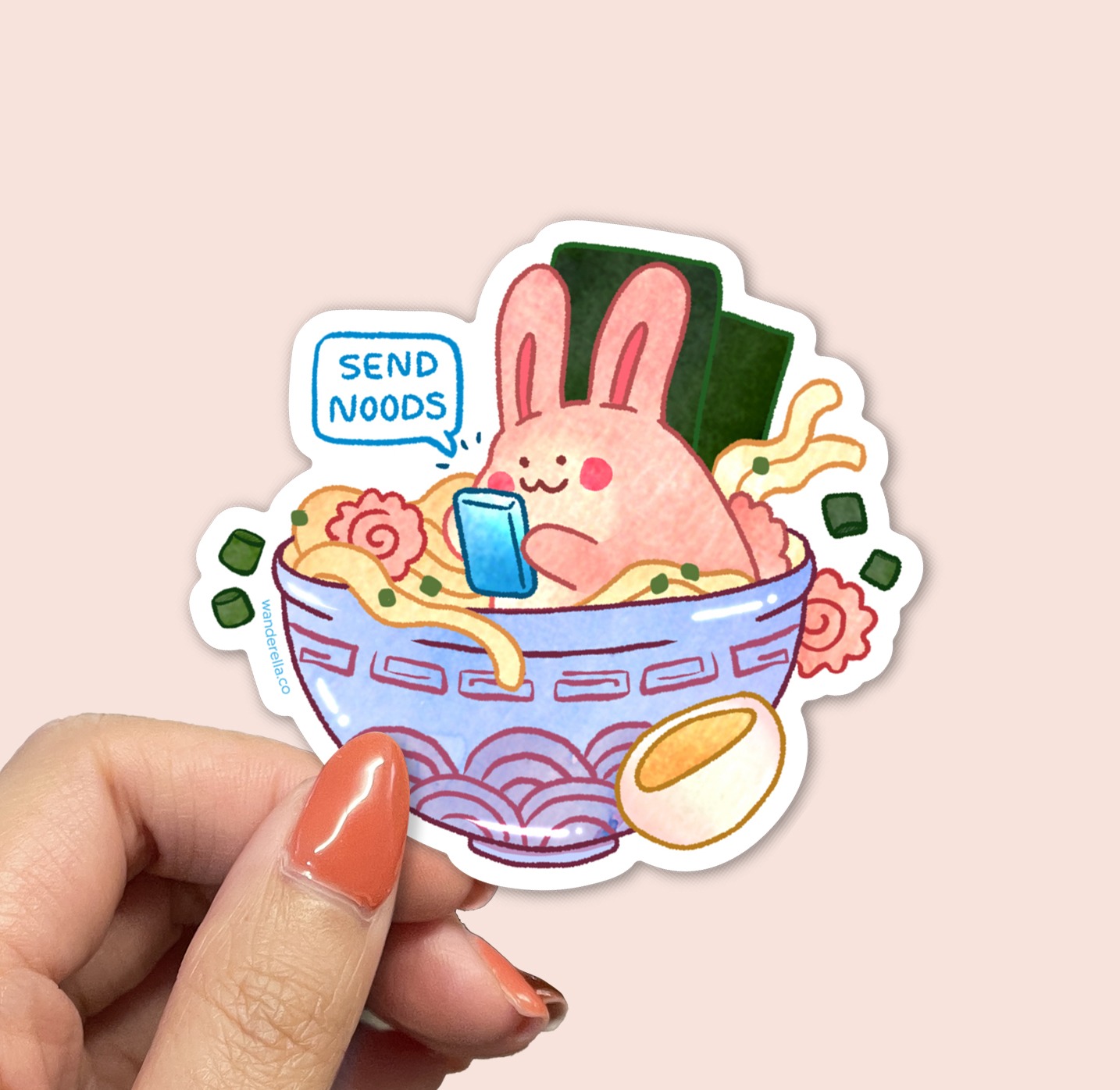 Send Noods Sticker