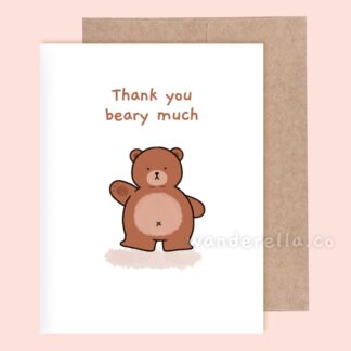 Thank You Beary Much