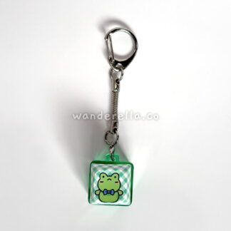 Frog keycap keychain